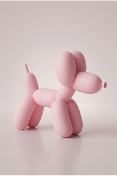 craftopya Balon Köpek Biblo - Modern Dekoratif Ev ve Ofis Aksesuarı Obje (12x...