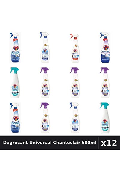 Chanteclair Set 12 Degresant Universal 600ml 625ml - 6 Arome, Bicarbonat, Lav...