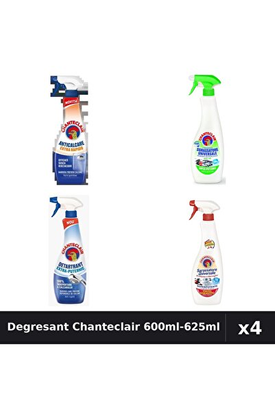 Chanteclair Set 4 Degresant Universal 600ml-625ml - Lamaie, Marsilia, Antical...