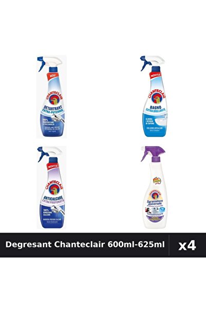 Chanteclair Set 4 Degresant Universal 600ml-625ml - Extra Puternic, Stralucir...