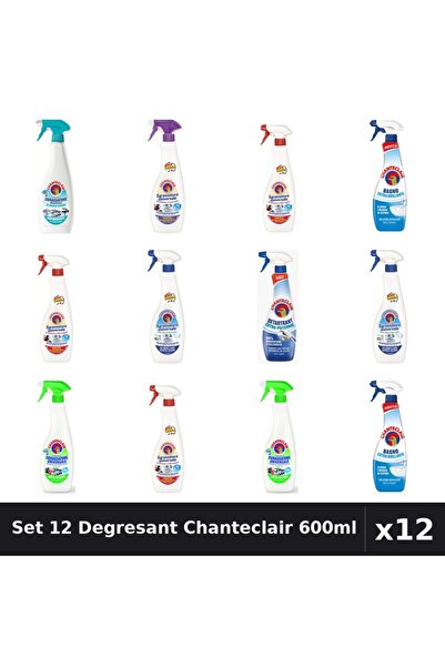 Chanteclair Set 12 Degresant Universal 600ml - Anti-Miros, Bicarbonat, Extra ...