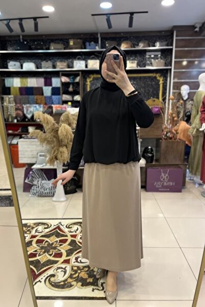HÜMEYRA BUTİK Ön Lastik Chiffon Blouse