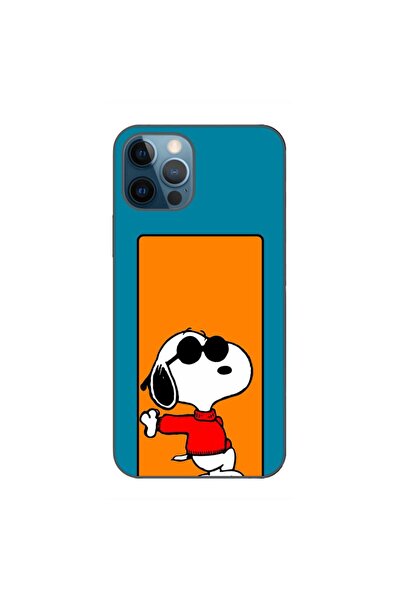 OEM Case compatible with Apple iPhone 12 Pro Max Silicon Gel Tpu Model Snoopy