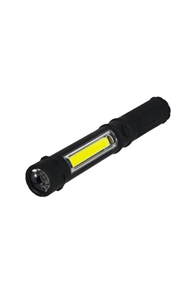 Zet Lanternă de mână ABS LED 5W, 16.5 cm, puternică și ușor de transportat pe...