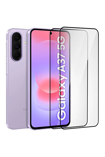 Rivor Samsung Galaxy A37 5G Uyumlu Ekranı Tam Kapatan Parmak İzi Bırakmayan K...