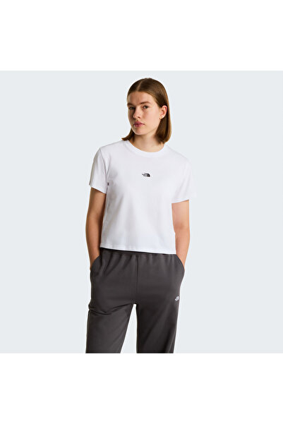 THE NORTH FACE Tricou alb pentru femei W Essential, cu mânecă scurtă, model R...