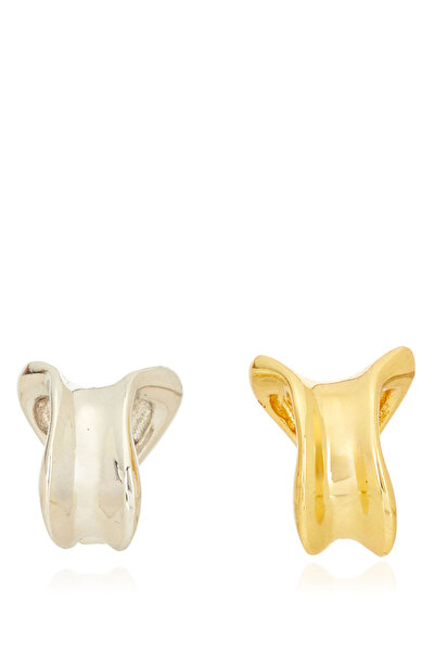 Beymen Collection Gold Silver 2li Kadın Earcuff Seti
