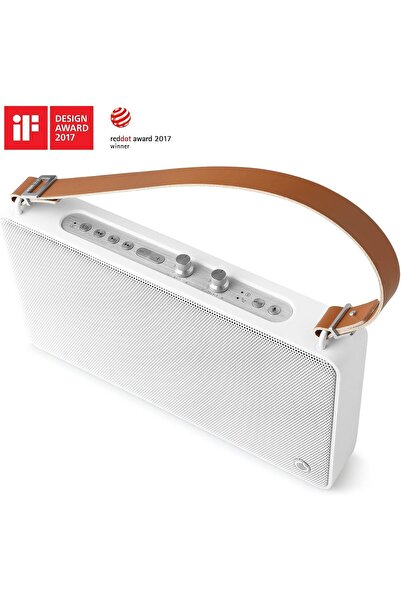 GGMM E5 portable smart speaker Wi-Fi and Bluetooth stereo sound enhanced bass...