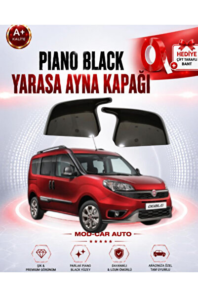 MODxAUTO FIAT DOBLO D3 - D4 2010-2022 YARASA AYNA KAPAGI P.BLACK