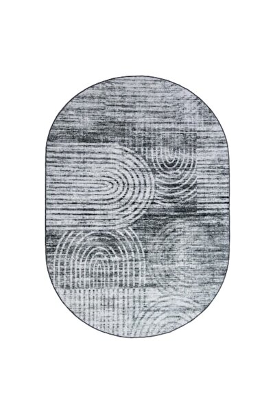 OEM Modern carpet, 160 x 230 cm, Non-slip, Grey, Polyester, Easy To Clean, Wa...