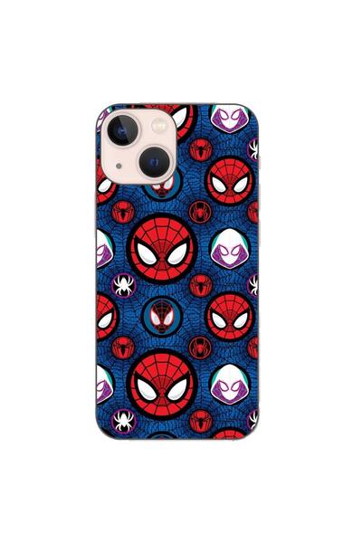 OEM Husa compatibila cu Apple iPhone 13 Mini Silicon Gel Tpu Model Spiderman ...
