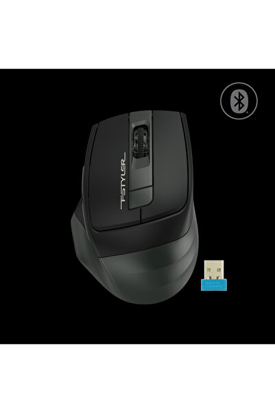A4 Tech Fb35S Yeşil Bluetooth+2.4G Nano Kablosuz Optik 2000 Dpi Mouse (Sessiz)