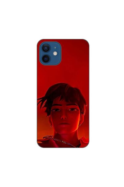 OEM Husa compatibila cu Apple iPhone 12 Silicon Gel Tpu Model KPop Demon Hunt...