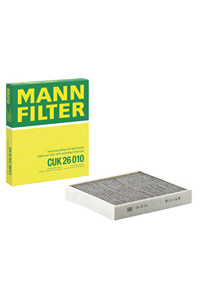 MANN CABIN AIR FILTER WITH ACTIVATED CARBON CUK26010