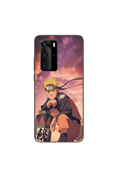 OEM Husa compatibila cu Huawei P40 Pro Silicon Gel Tpu Model Naruto Pergament