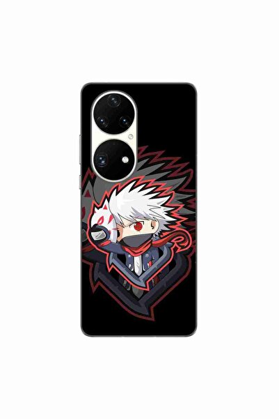 OEM Husa compatibila cu Huawei P50 Pro Silicon Gel Tpu Model Naruto Kakashi Anbu