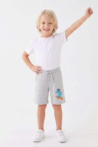 Kyron Pantaloni scurți pentru băieți, 100% bumbac, cu buzunare - Diverse culori