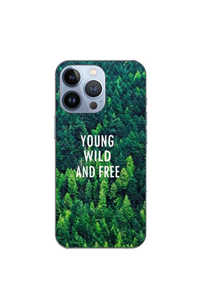 OEM Калъф, съвместим с Apple iPhone 13 Pro, силиконов гел TPU модел  "Див и с...