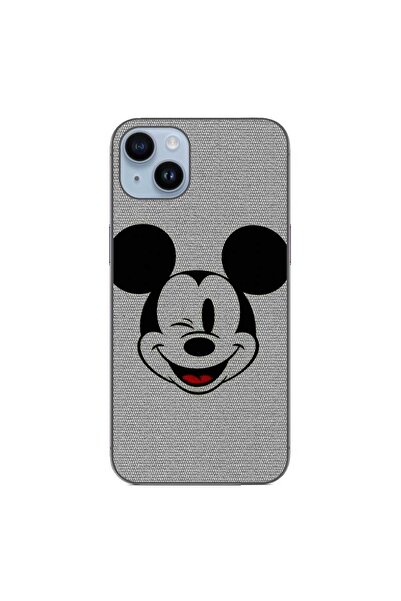 OEM Case compatible with Apple iPhone 14 Plus Silicone Gel Tpu Mickey Pattern