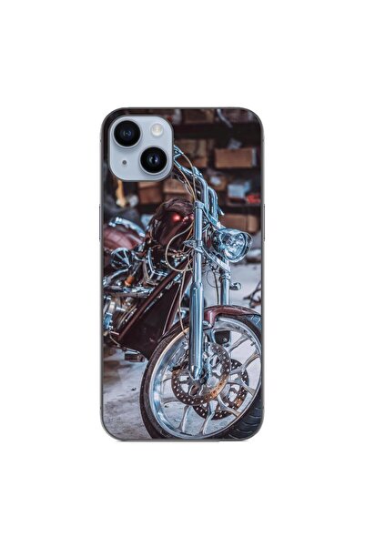 OEM Husa compatibila cu Apple iPhone 14 Plus Silicon Gel Tpu Model Harley Garage