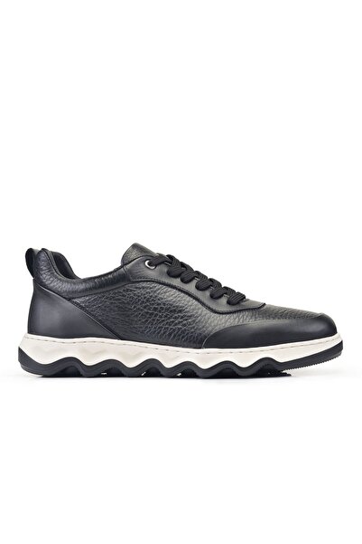 Nevzat Onay Siyah Bağcıklı Sneaker Erkek Ayakkabı