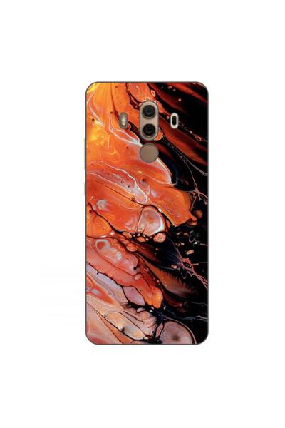 OEM Husa compatibila cu Huawei Mate 10 Pro Silicon Gel Tpu Model Abstract Lav...