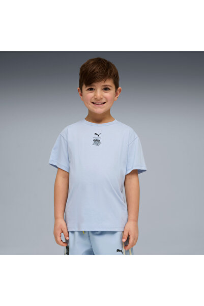 Puma X Paw Patrol Çocuk Mavi Tişört (634939-55)