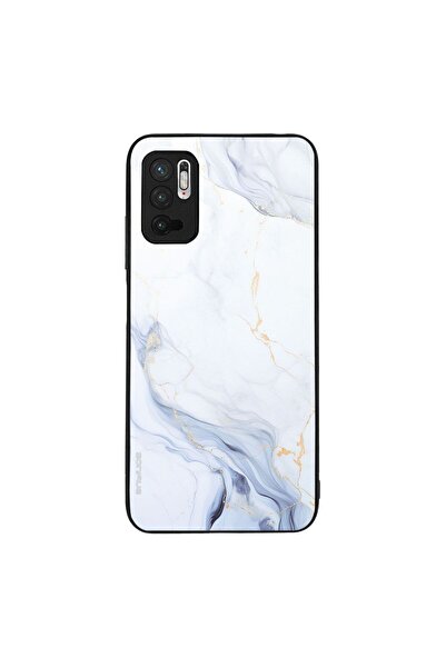 Sonique Θήκη Marble Series για Xiaomi Redmi Note 10 5G / Poco M3 Pro 5G Λευκό 02