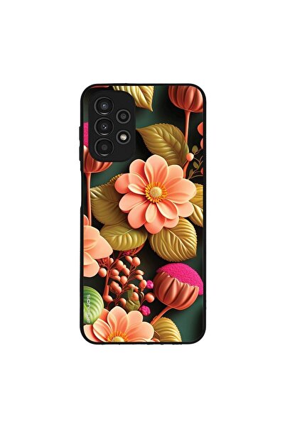 Sonique Θήκη 3D Flower Series για Samsung Galaxy A13 4G Σομόν