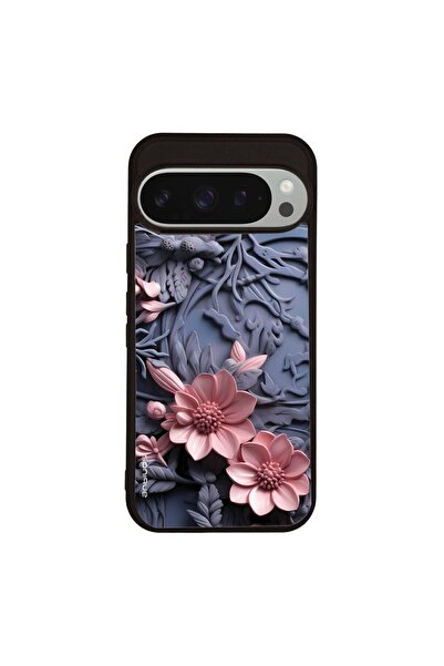 Sonique Θήκη 3D Flower Series για Google Pixel 9 Pro 5G Ροζ 02