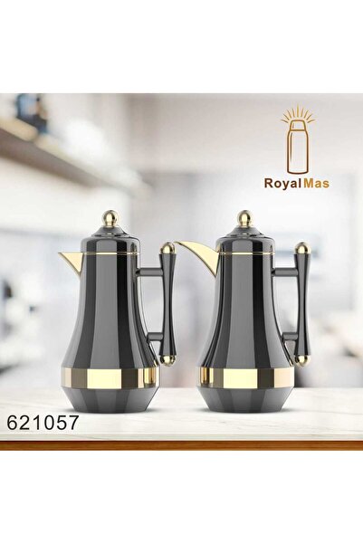 WAHJ ALMASAH Trams Royal Mase Set 1L+1L Black and Gold