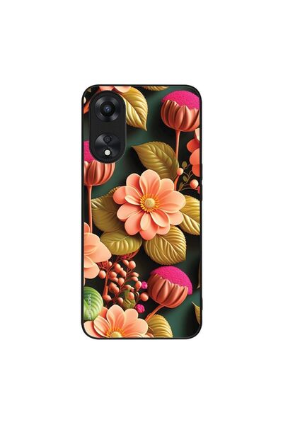 Sonique Θήκη 3D Flower Series για Oppo A78 5G Σομόν