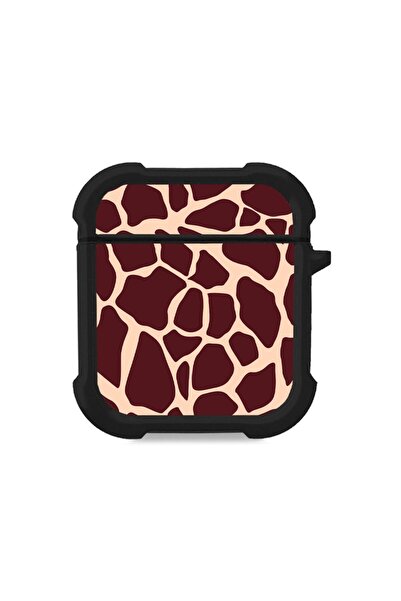 Sonique Θήκη Σιλικόνης Animal Print Series για AirPods 1/2 Giraffe 03
