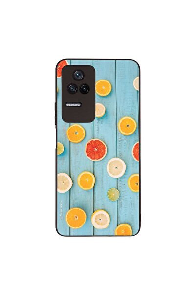 Sonique Θήκη Fruit Series για Xiaomi Poco F4 5G Γκρέιπφρουτ