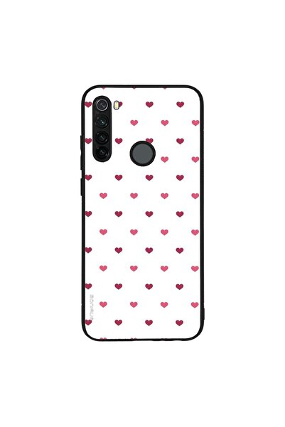 Sonique Θήκη Heart Series για Xiaomi Redmi Note 8T Λευκό 01