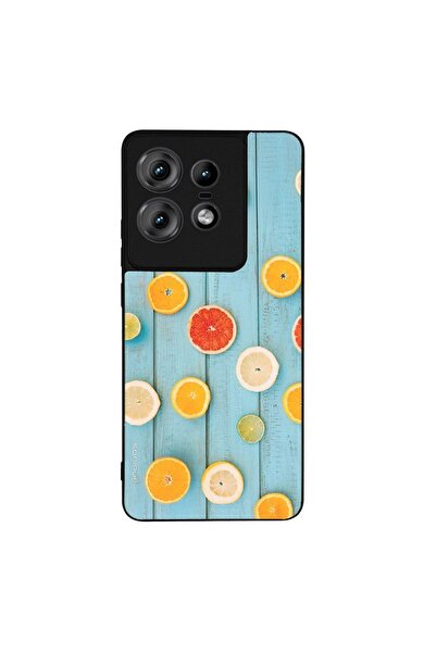 Sonique Θήκη Fruit Series για Motorola Edge 50 Pro 5G Γκρέιπφρουτ