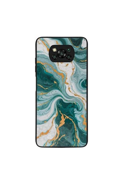 Sonique Θήκη Marble Series για Xiaomi Poco X3 NFC / Poco X3 Pro Πράσινο 01