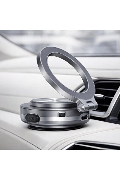 Auto Family FZE Magnetic Car Phone Holder with Rechargeable Battery, Foldable...