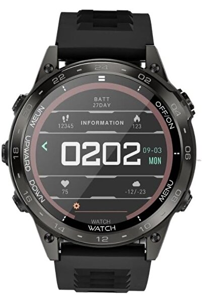 telux SportX Smartwatch, 1.39" FHD Screen, AI Voice Assistant, Heart Rate/BP/...