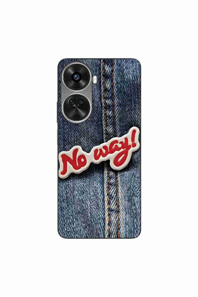 OEM Θήκη συμβατή με Huawei Nova 12 SE Σιλικόνης Gel TPU Μοντέλο No Way Jeans