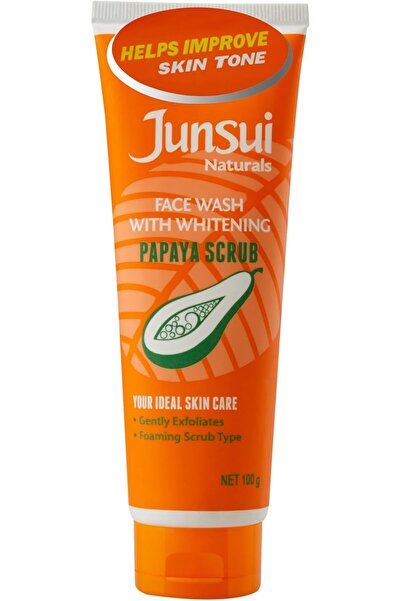 Junsui Naturals Jonhso Naturals Whitening Face Wash, 100g Papaya