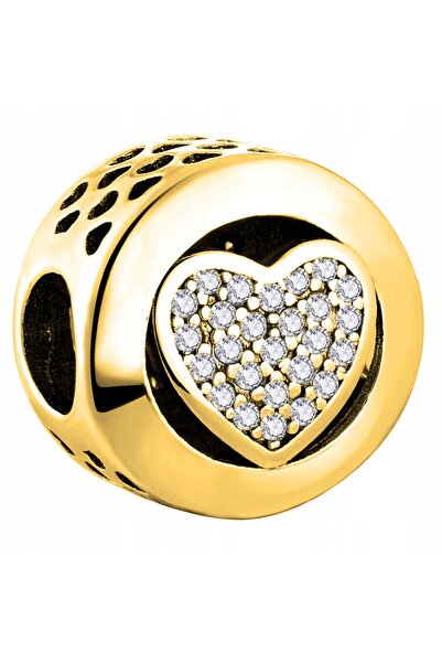 Larezo Pandantiv Tip Charm Pentru Bratari Modulare, Argint 925 Placat Cu Aur ...