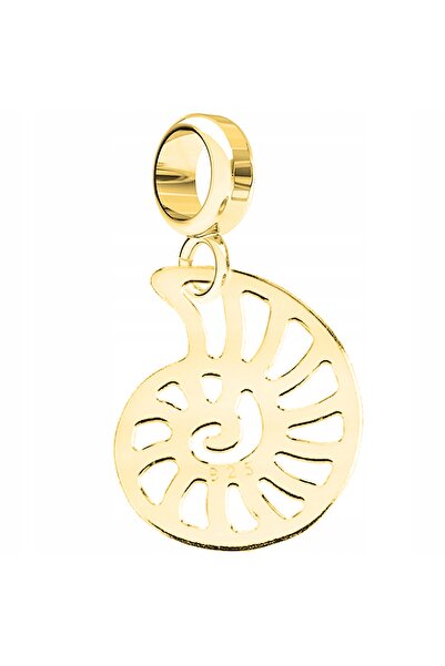 Larezo Pandantiv Tip Charm Pentru Bratari Modulare, Argint 925 Placat Cu Aur ...