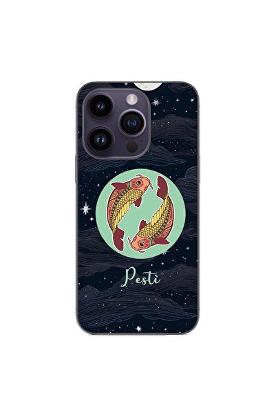 OEM Case compatible with Apple iPhone 15 Pro Silicone Gel Tpu Pisces Horoscop...