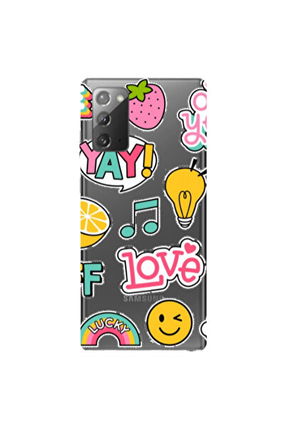 Other Samsung Note 20 Cute desing Transparent Silicone TPU Θήκη
