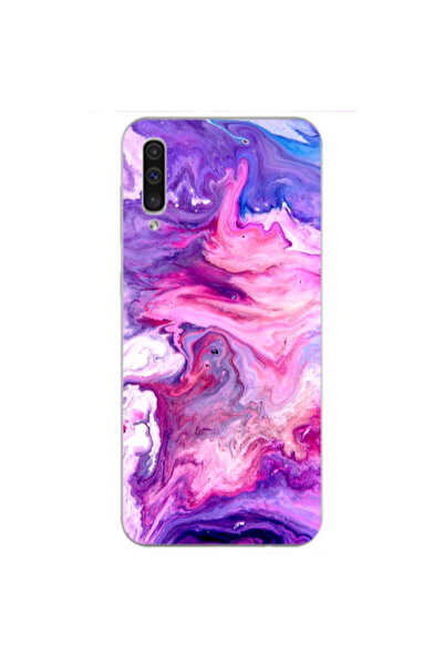Other Samsung A70 Marble art Transparent Silicone TPU Θήκη