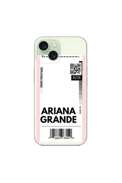 Other Apple iPhone 15 Plus Ariana Grande AGB Transparent Silicone TPU Θήκη