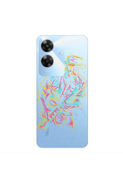 Other Realme Note 60 Jazz Transparent Silicone TPU Θήκη