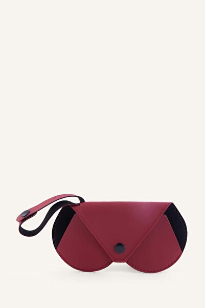 DeFacto حافظة نظارات شمسية حمراء للنساء H5793AXNS