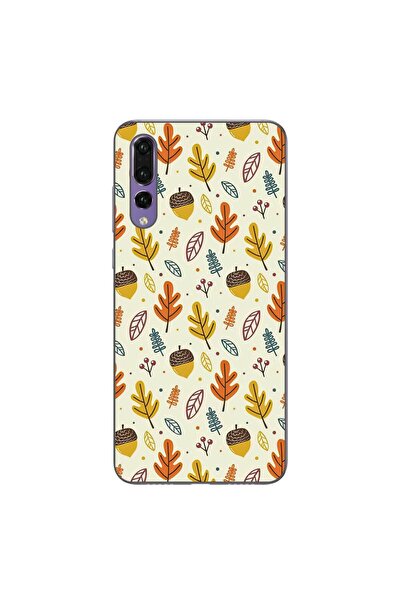 OEM Husa compatibila cu Huawei P20 Pro Silicon Gel Tpu Model Autumn Pattern